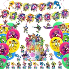 【新着商品】装飾 ガーランド birthday お祝い happy ケーキ装飾セット 風船 子供 ハッピーバースデー ハッピーバースデー 男の子 飾り パーティー い 風船セット 飾り付け プレゼント 誕生日 スプラ