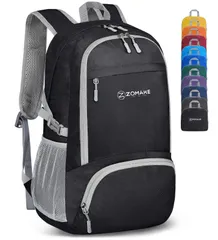 ポケッタブル 登山用リュック 軽量 大容量 防水 コンパクト 30L アウトドアバックパック 旅行 買い物 リュック トレッキング バイク 折りたたみ 通勤 携帯用 [ZOMAKE] メンズ レディース