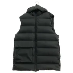 Y-3 (ワイスリー) 20SS CLASSIC PUFFY DOWN VEST クラシックパフィー フード付き ロゴバックプリントダウンベスト ブラック GK4581のサムネイル