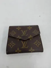 LOUIS VUITTON 三つ折り財布 モノグラム ポルトモネビエカルトクレディ ダブルホック ルイ・ヴィトン