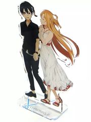 SAO エクスクロニクル京都 京まふ キリト&アスナ アクリルマスコット