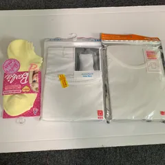 ユニクロ140エアリズム　150㎝ヒートテック&バービー　Barbieロゴ入り靴下