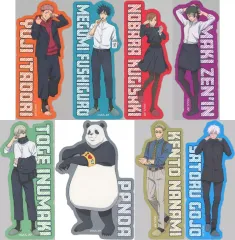 【中古】シール・ステッカー 全8種セット 「呪術廻戦 ダイカットステッカー Morning ver.」 ジャンプフェスタ2025グッズ