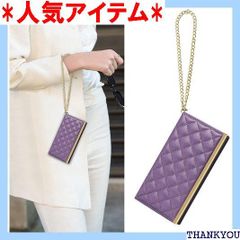 Pelanty For iPhone 11 ケース手帳型 携帯カバー PUレザー ストラップ付き 女性可愛い 化粧鏡付き suica ICカードホルダー 財布型カバー 手持ち縄掛け スタンド機能 耐衝撃性 落下保護 多機能 アイフォン11 縄-パープル 834