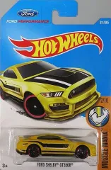 【中古】ミニカー 1/64 FORD SHELBY GT350R(イエロー×ブラック) 「Hot Wheels MUSCLE MANIA」 [DVC39-D7B3]