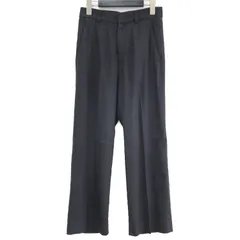 STEVEN ALAN スティーブンアラン パンツ ボトムス ネイビー 紺 S ストレート センタープレス リネン レーヨン 麻 おしゃれ シンプル 無地のサムネイル