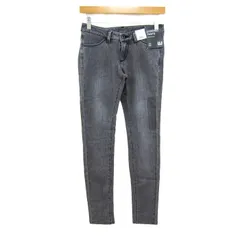 ユニクロ ニットレギンスパンツ ロングパンツ 未使用 ストレッチ ボトムス レディース 23サイズ グレー UNIQLO