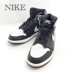 NIKE AIR JORDAN 1 RETRO HIGH OG DZ5485-010 ナイキ エアジョーダン 1 レトロハイ  UK8 ブラック ホワイト  メンズ 靴