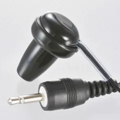 【 新品 未開封 】 オーム電機 モノラルイヤホン φ2.5 1m ［φ3.5mm ミニプラグ］ ブラック EAR-0007 未使用 送料無料