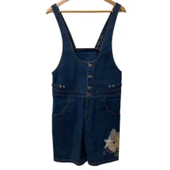 美品 ALBEROBELLO OLLEBOREBLA アルベロベロ オレボレブラ デニム サロペット パンツ オーバーオール インディゴ レディース 古着 中古 USED