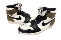 NIKE AIR JORDAN 1 RETRO HIGH OG SAIL/DARK MOCHA ナイキ エア ジョーダンワン レトロ ハイ ダークモカ 555088-105 スニーカー ブラウン 28.5cm 101-shoes1478