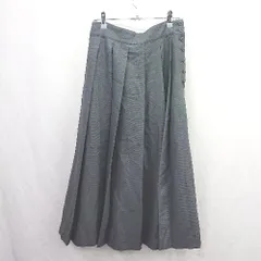 ◇ ⊇ URBAN RESEARCH DOORS アーバン リサーチ ドアーズ ロング フレア スカート サイズ2 ブラック系 レディース E  【1506130009931】