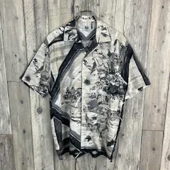 OLD Modigliani 90s モディリアーニ 半袖 ドレス シャツ M