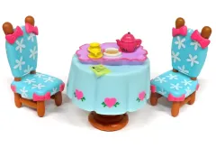 【中古】トレーディングフィギュア テーブル＆チェア 「ディズニー ミニチュアフィギュアコレクション ミニーの家」 東京ディズニーリゾート限定