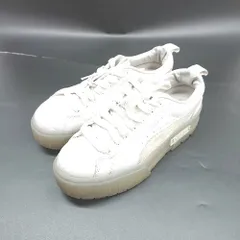 ◇ Θ PUMA プーマ 厚底 スニーカー サイズ23.5 ホワイト系 レディース E  【1504240020914】
