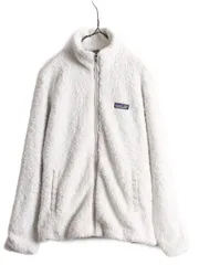 【お得なクーポン配布中!】 16年製 パタゴニア ロスガトス フリース ジャケット レディース M / 古着 Patagonia アウトドア フルジップ ブルゾン 毛長 パイル ボア 白