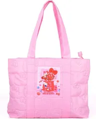 ☆【新品】ハローキティ 50周年 バッグ HELLO KITTY トートバッグ レディース 大容量 ショルダートートバッグ sanrio グッズ