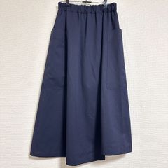 スローブイエナ タフタタックギャザースカート ネイビー 38 - メルカリ