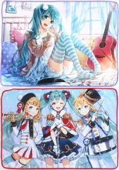 【中古】抱き枕カバー・シーツ・ブランケット 全2種セット 描き下ろしブランケット 「VOCALOID 初音ミク/鏡音リン・レン」