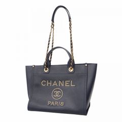 5ha0187-h】シャネル ハンドバッグ Vステッチ レザー ブラック  