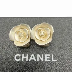 ⭐️美品⭐️ シャネル 08P カメリア イヤリング フラワー ベージュ カメリア コレクション | CHANEL シャネル