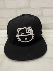 ◯ ニューエラ ハローキティ キャップ 59FIFTY NEW ERA  Hello Kitty キティちゃん cap ベースボール 7 55.7cm