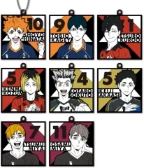 【中古】キーホルダー 全8種セット 「ハイキュー!! ラバーマスコット」