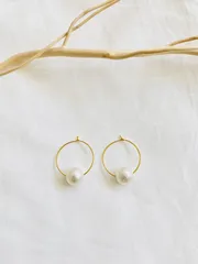 パールシンプルフープ