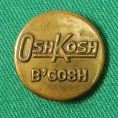 OSH KOSH オシュコシュ　ヴィンテージ　チェンジボタン　カバーオール　リメイク /b14