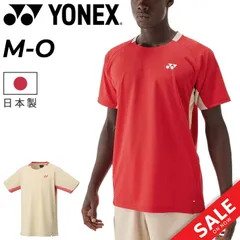 ヨネックス ユニゲームシャツ YONEX 半袖シャツ メンズ レディース バドミントンウェア テニス ソフトテニス  吸汗速乾 半そで トップス スポーツウエア 日本製 男性 女性 男女兼用/10622