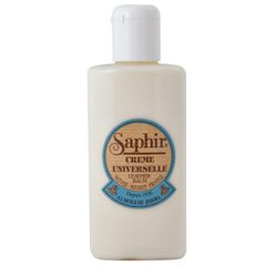 【特売】[サフィール] スムースレザーにしっとり潤いを与える ユニバーサル レザーローション 150ml 保湿 ツヤ 汚れ落とし 靴磨き バッグ 手入れ 無色 レザークリーム メンズ