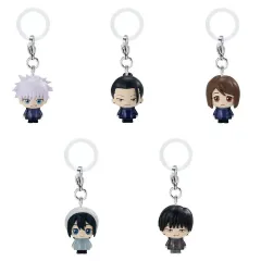 【中古】ストラップ 全5種セット 「呪術廻戦 懐玉・玉折 めじるしアクセサリー」