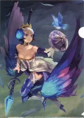 【中古】クリアファイル グウェンドリン 描き下ろしA4クリアファイル 「PS4/PS3/PS Vitaソフト オーディンスフィア レイヴスラシル」 ゲオ購入特典