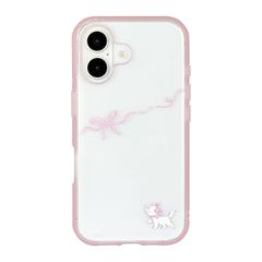【特価商品】IIIIfit Clear ／ iPhone16 対応 ディズニーキャラクター ケース マリー グルマンディーズ DNG-201MR