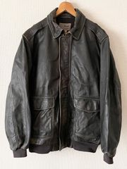 希少 80s YELLOW CLUB 牛革 短丈レザージャケット A-2 裏地赤 - メルカリ