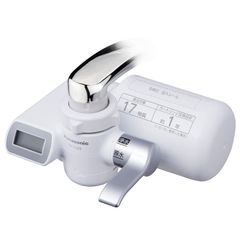 パナソニック 浄水器 蛇口直結型 シルバー TK-CJ22-S [17物質除去/液晶あり] [浄水器本体]