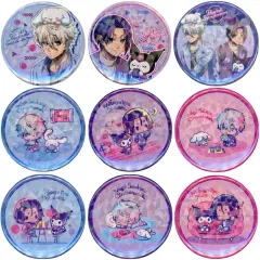 【中古】バッジ・ビンズ 全9種セット 「ブルーロック×サンリオキャラクターズ トレーディングホログラム缶バッジ」