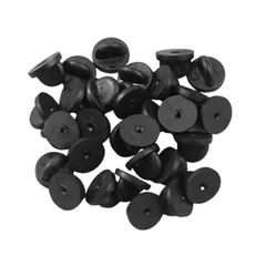 新品 バッジ 留め具 ピンズ用 ピンバッジ ゴム製 サムコス ホールド 回転防止 固定 取付簡単 しっかりキャッチ バッジ部品 小物