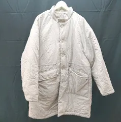 ■ EMMA CLOTHES フロントボタン　ウエスト絞り 長袖 コート サイズL ベージュ レディース E  【1212200011987】