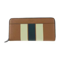 ☆COACH コーチ 長財布 F75395 ダークサドル ヴァーシティ
