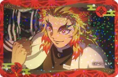 【中古】食玩 雑貨 煉獄杏寿郎(バストアップ) キラキラマグネットステッカー 「鬼滅の刃 煉獄杏寿郎 サツマイモの味噌汁風味ポップコーンBOX」