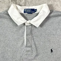 Polo by Ralph Lauren ポロバイラルフローレン ワンポイントロゴ刺繍 ラガーシャツ メンズ2XL相当 