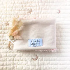 Mサイズなちゅらるぴんくスヌード⭐︎ネックウォーマーペット温活グッズハンドメイド