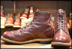【8.5D 良品 18年】レッドウィング 9411 ベックマン ブラックチェリー フェザーストーン プレーントゥ 9011 ブーツ redwing HOPESMORE【FE081】のサムネイル