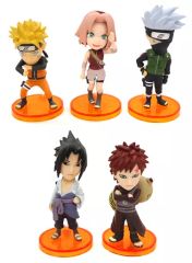 [중고] 피규어 전 5종 세트 [이치반 쿠지 NARUTO-나루토- 질풍전 월드 콜렉터블 피규어] C상 월드 콜렉터블 피규어