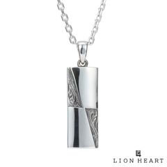 ライオンハート ハワイアン ネックレス プレート サージカルステンレス316L シルバー 金属アレルギー対応 メンズ ブランド LION HEART