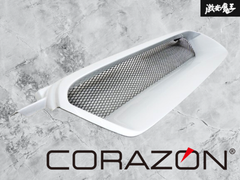 【割れ無し!! 良品!!】CORAZON コラゾン BP5 BL5 レガシィ 後期 FRP フロント カスタムグリル ラジエーターグリル 外装 白 ホワイト 棚31C3