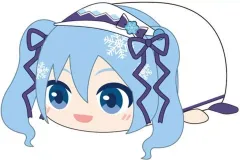 【中古】ぬいぐるみ E雪ミク(2014) ぽてコロマスコットBIG(ぬいぐるみ) 「キャラクター・ボーカル・シリーズ 01 初音ミク」