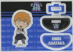 【中古】アクリルスタンド・アクリルパネル 霊幻新隆B ふらふらアクリルスタンド 「モブサイコ100 III×ばくだん焼本舗 POP UP SHOP」