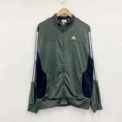 【美品】アディダス adidas トラックジャケット　カーキオリーブ　ジャージ アディダスオリジナルス トラックジャケット L オリーブ adidas